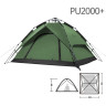 Палатка автоматическая NATUREHIKE NH21ZP008, четырехместная, зеленая 6976023920660